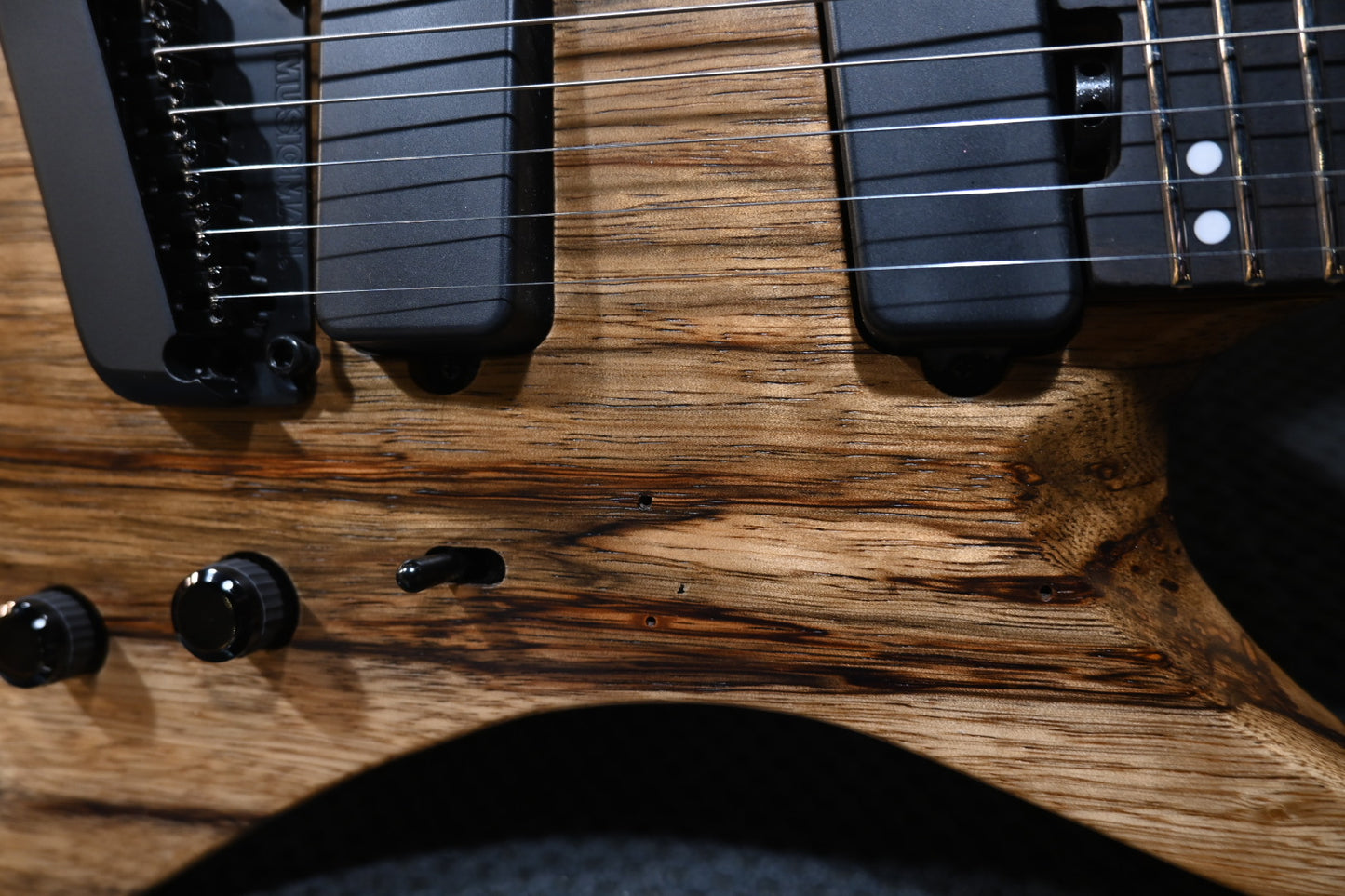 Music Man Kaizen 6 LTD - Black Limba Guitar #2213