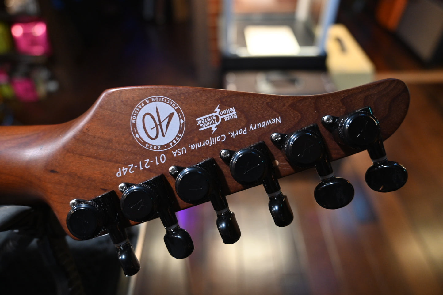Tom Anderson Angel - Ginger Burst Guitar #124P - Danville Music