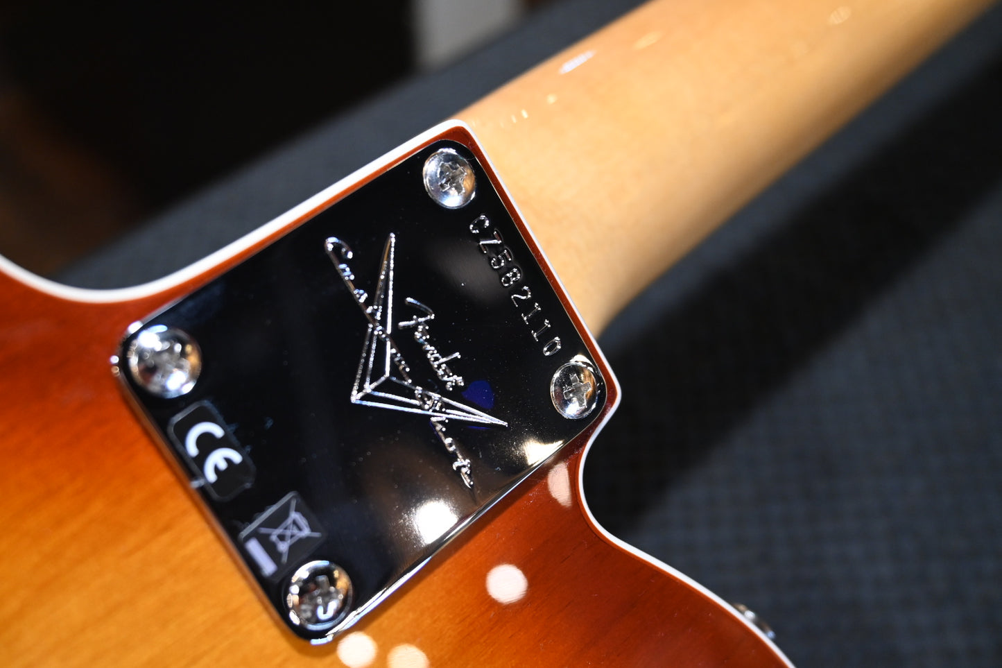 Fender Custom Shop 1960 Telecaster Custom RW NOS Spalted Maple - Tobacco Sunburst  Guitar #2110 - Danville Music