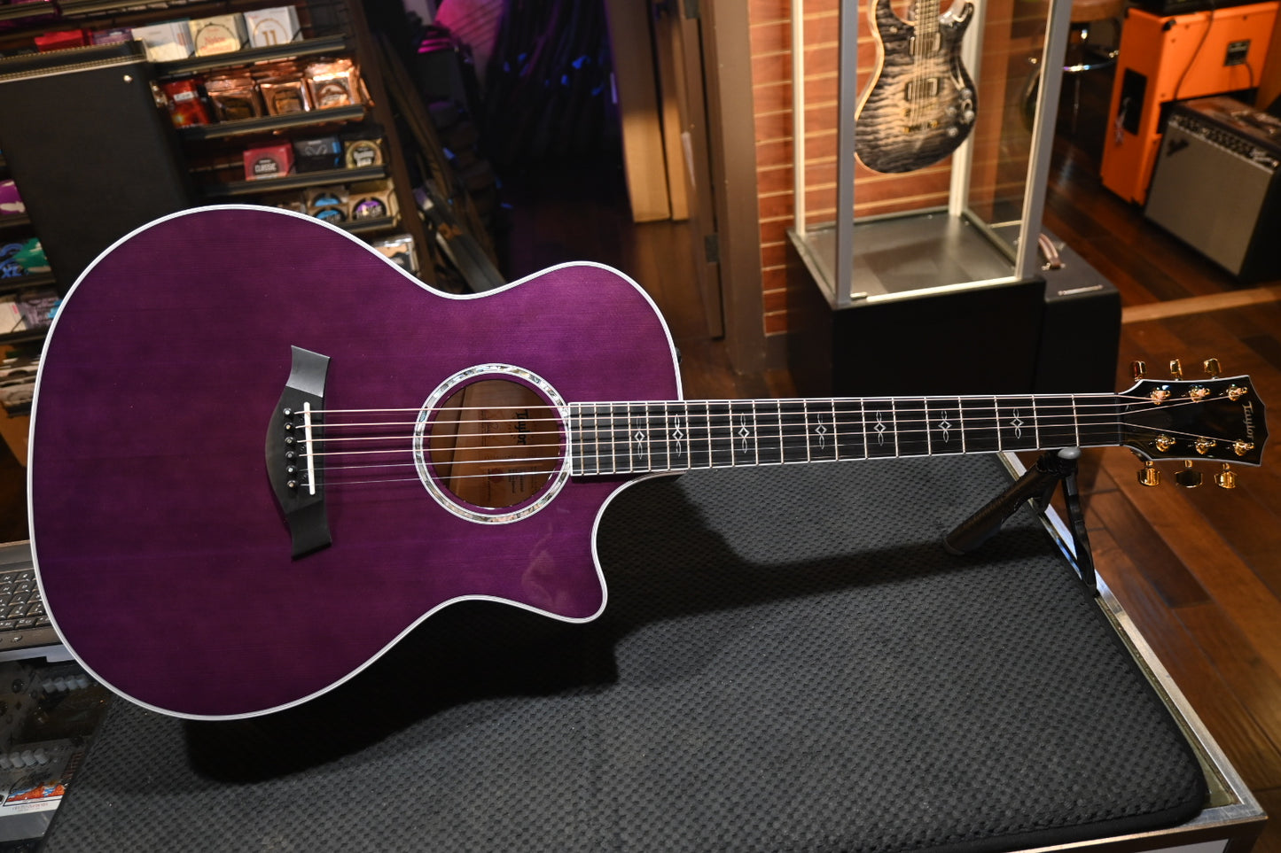 Taylor 614ce Special Edition - Trans Purple Guitar #3045 - Danville Music