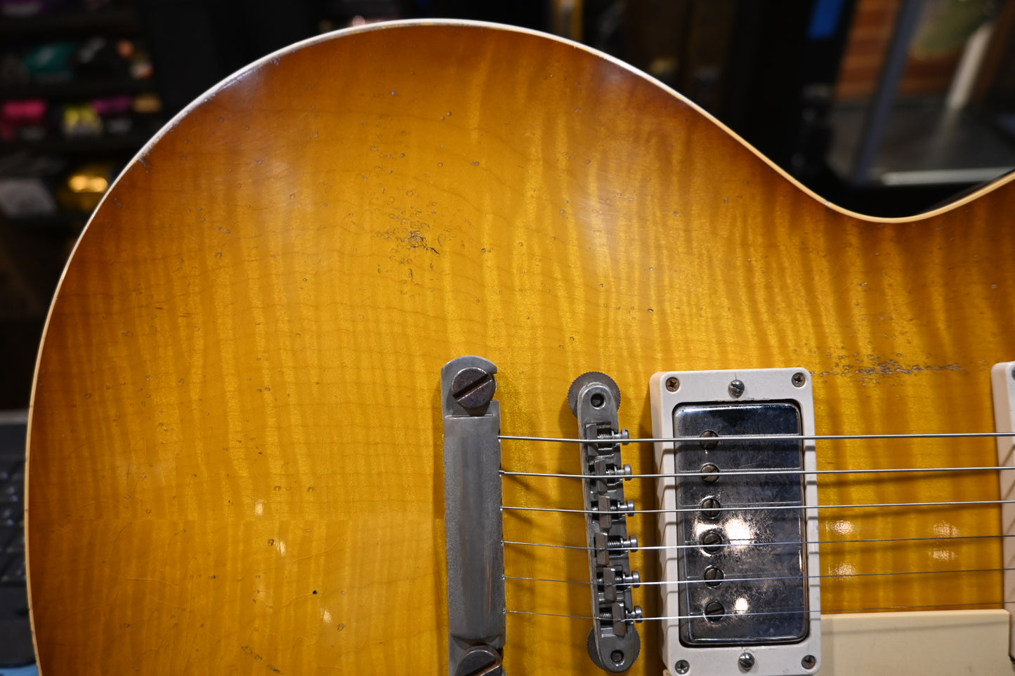Gibson Custom Shop 1959 Les Paul Standard Reissue Murphy Lab Heavy Aged - Golden Poppy Burst Guitar #1145