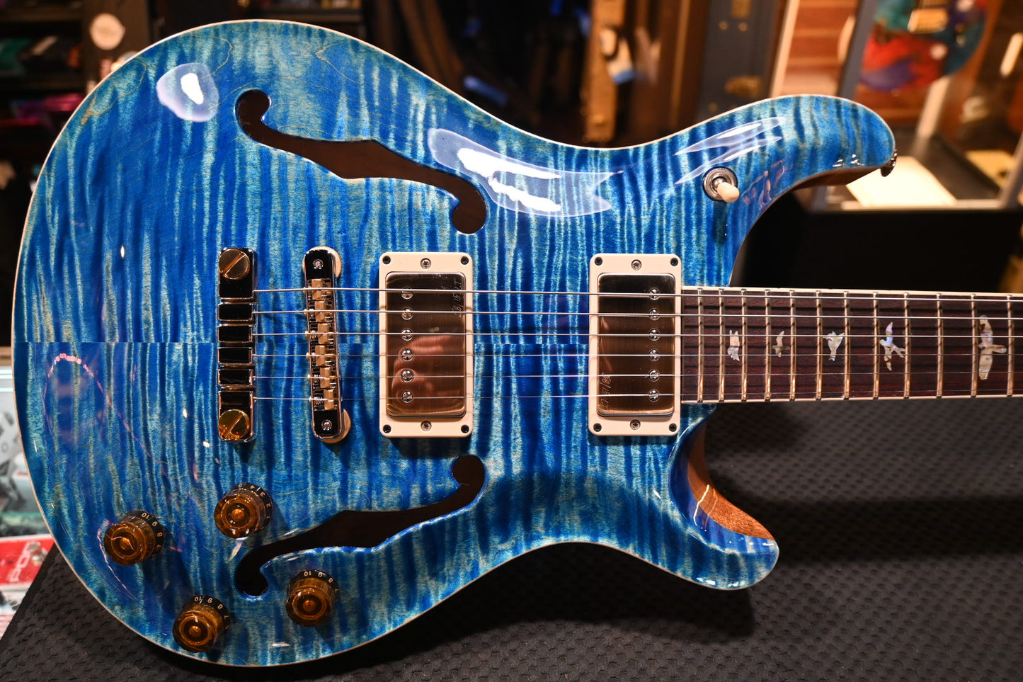 PRS Hollowbody II 594 - Faded Blue Jean Guitar #8958 - Danville Music