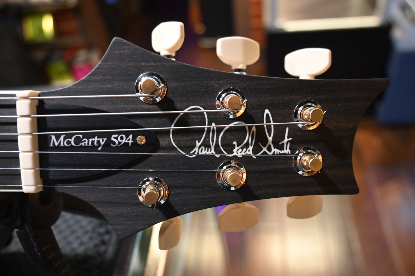 PRS Wood Library McCarty 594 Hollowbody II 10-Top/Back McCarty III Pickups - Natural Guitar #3512 - Danville Music