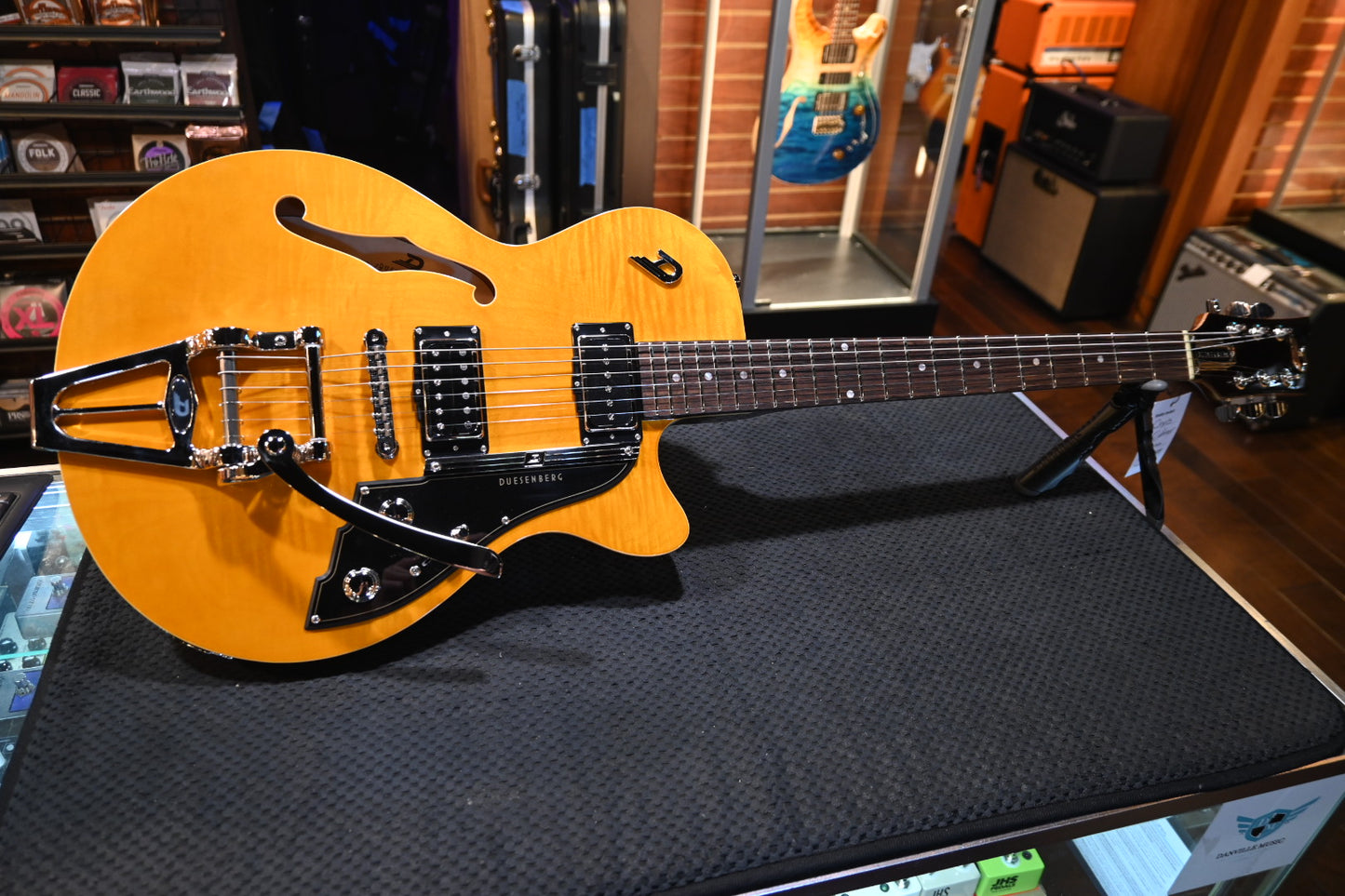 Duesenberg Starplayer CBR - Transparent Honey Guitar #1034 - Danville Music