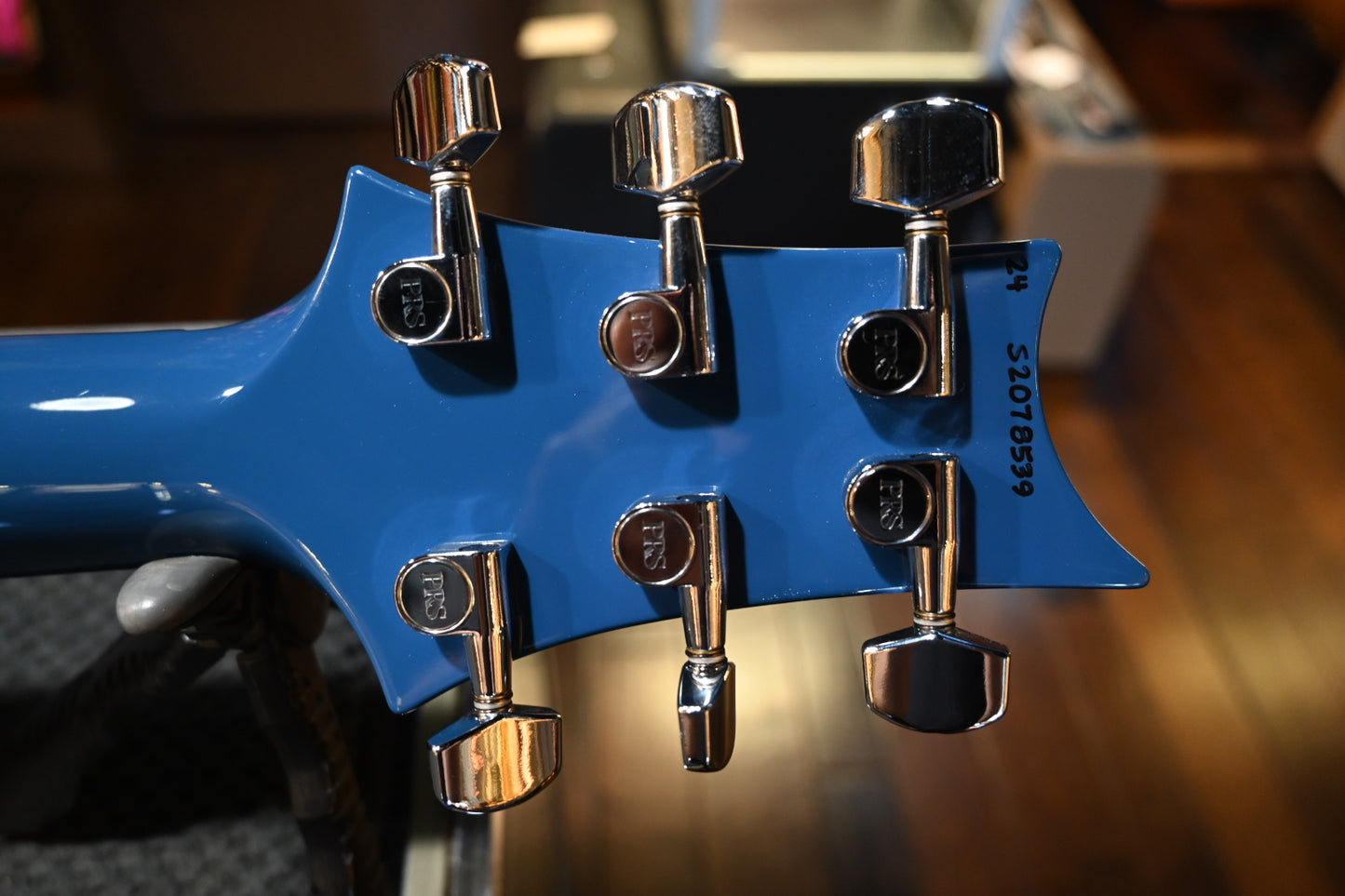 PRS S2 Vela 2024 - Space Blue Guitar #8539 - Danville Music