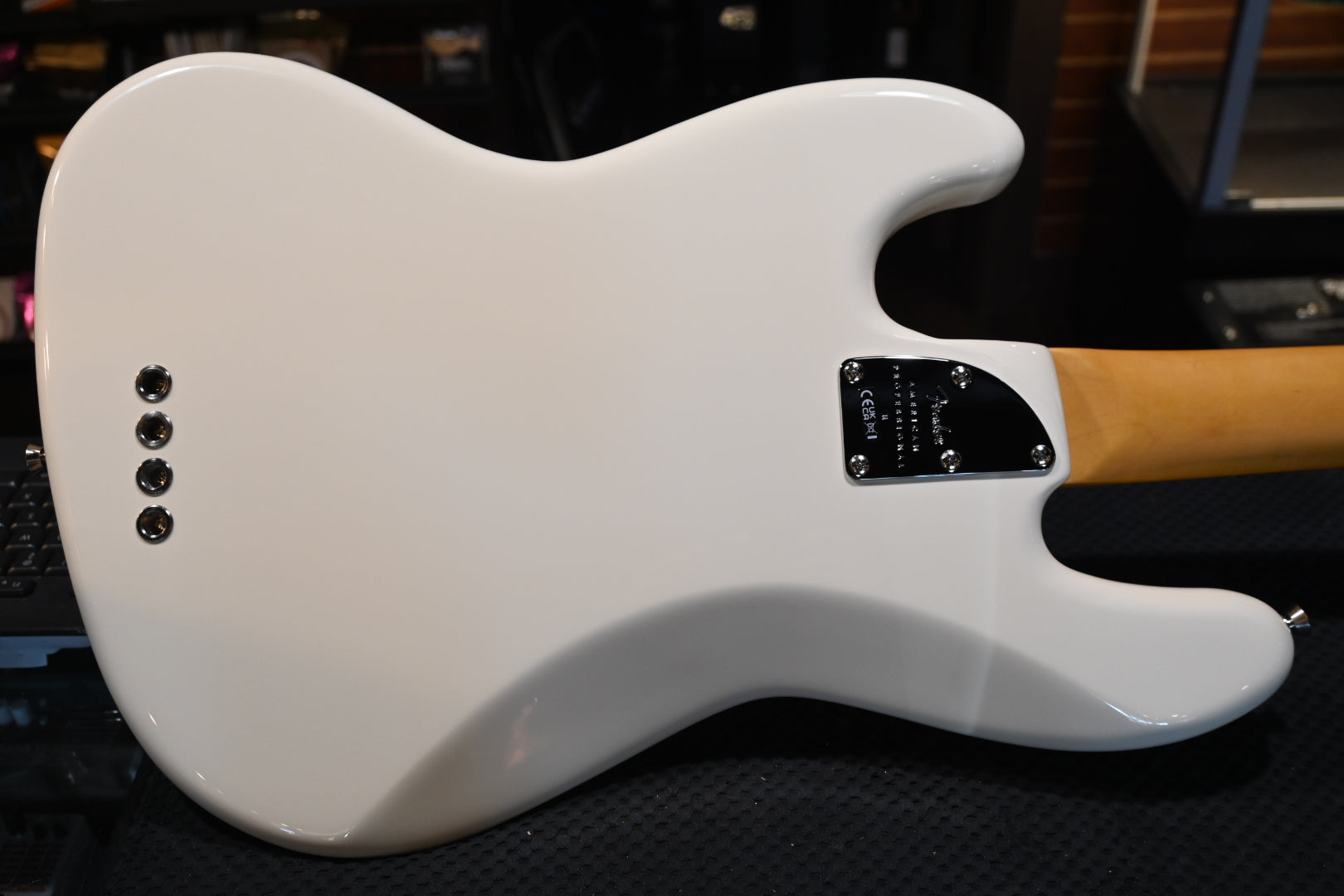 Fender American Professional II Jazz Bass - Olympic White Bass #4036 - Danville Music