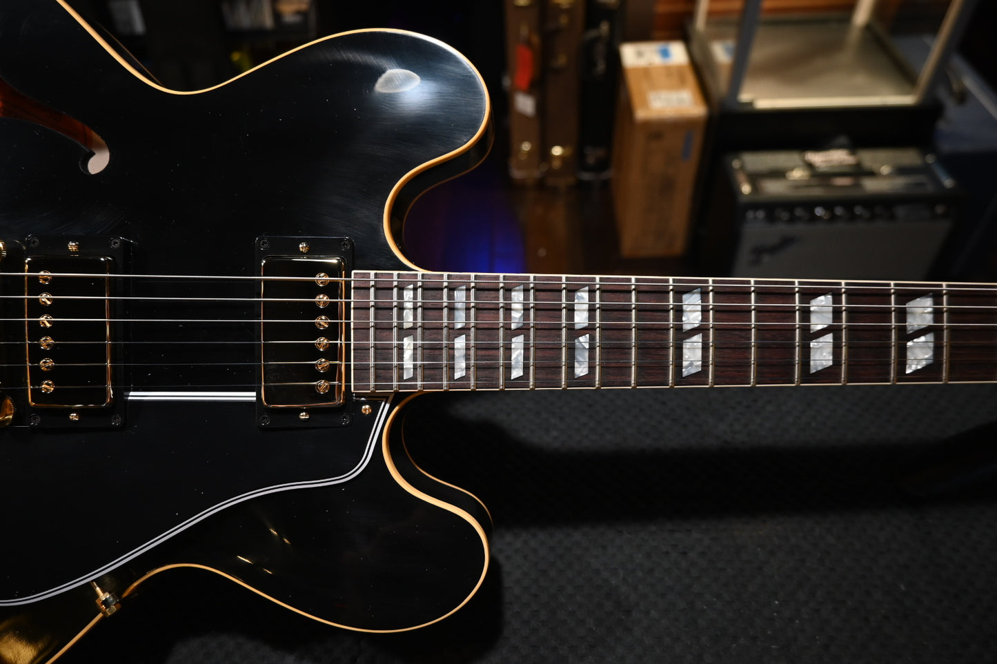 Gibson Custom Shop 1959 ES-335 VOS PSL - Ebony Guitar #0051 - Danville Music