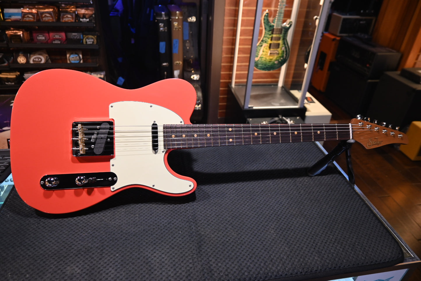 Suhr Classic T Vintage LE - Fiesta Red Guitar #4702 - Danville Music