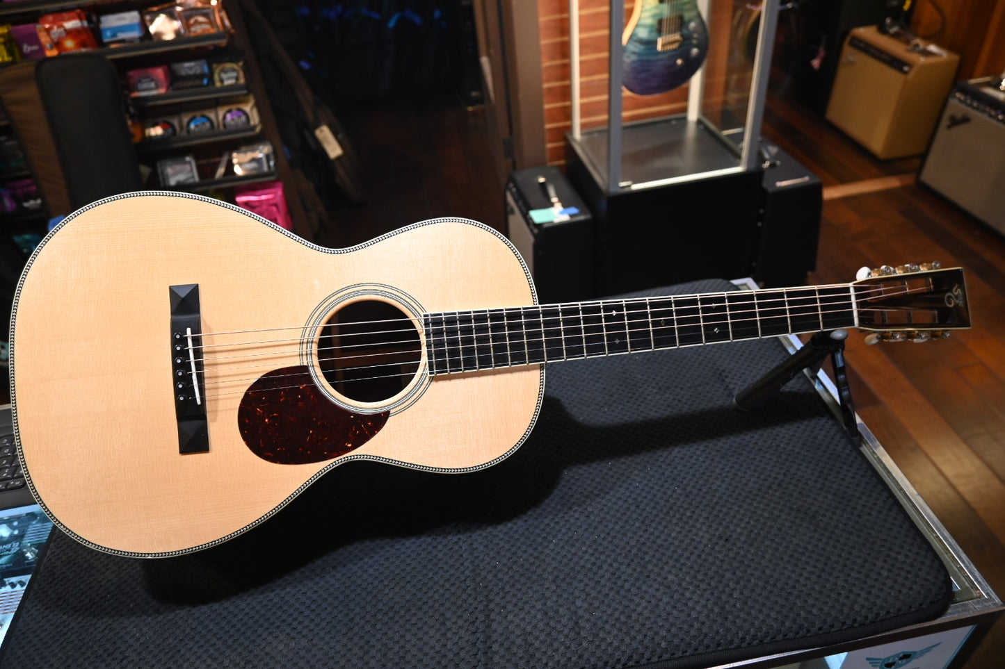 Santa Cruz Style 1 2014 Brazilian Rosewood Guitar #074 PRE-OWNED - Danville Music