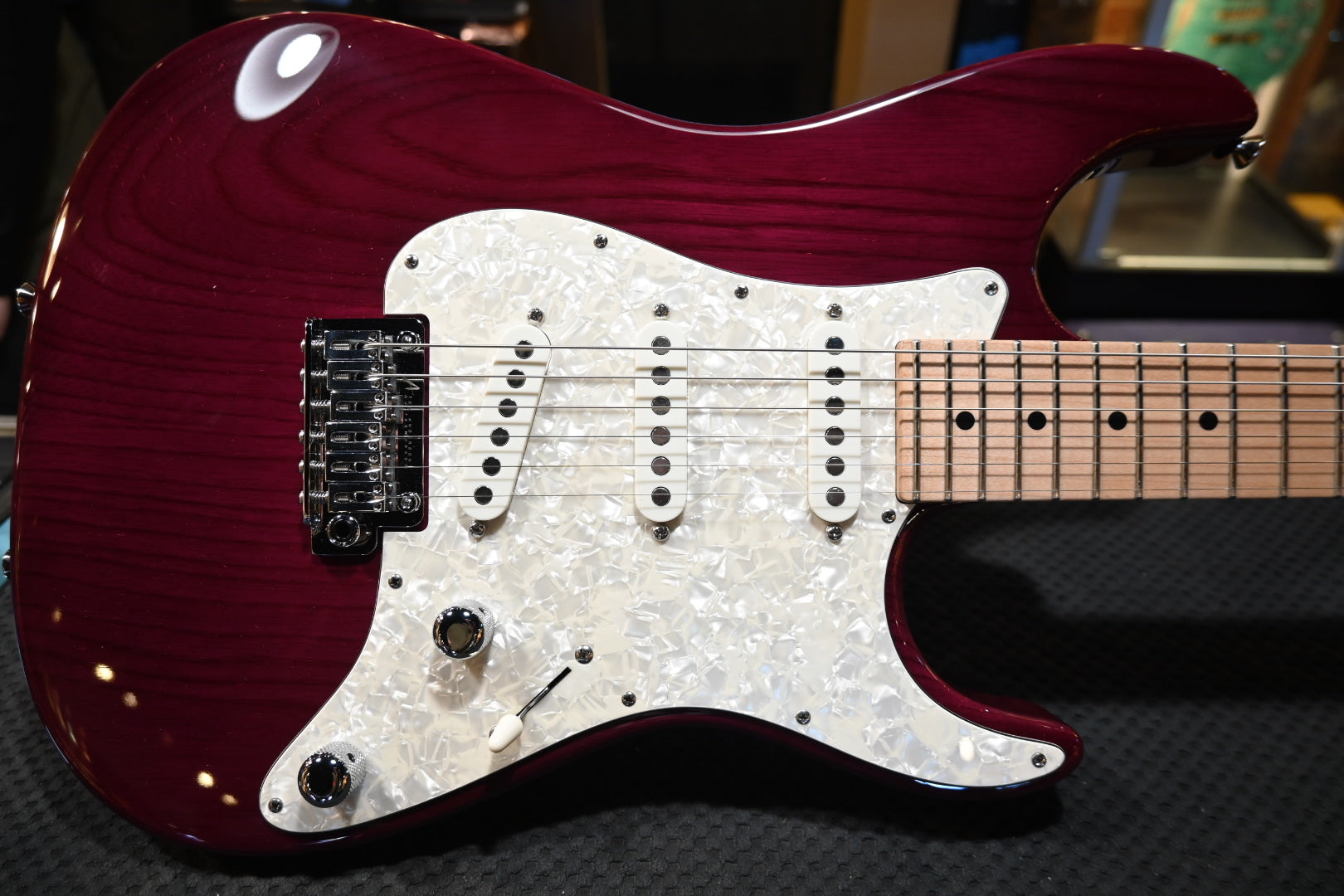 Tom Anderson Classic Translucent Plum Guitar 925A | Danville Music