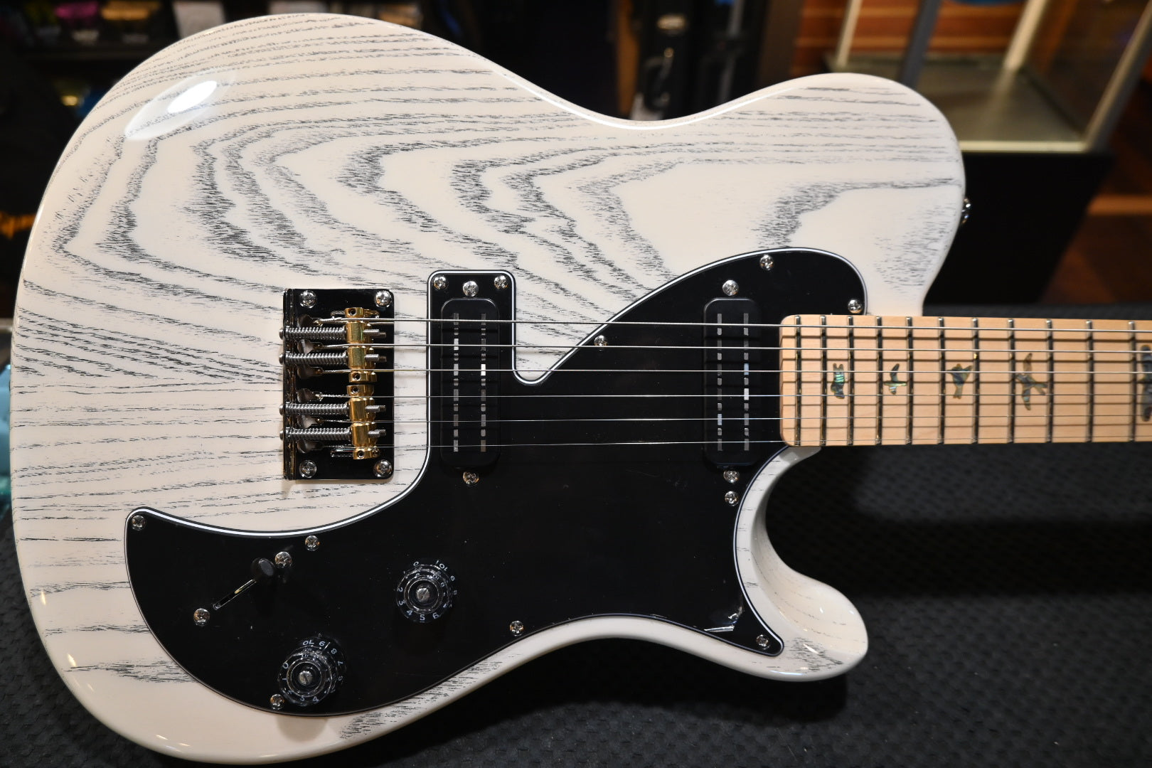 PRS SE NF53 White Doghair Guitar 2935 | Danville Music