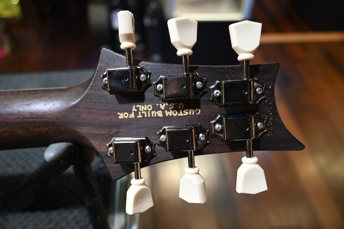 PRS Wood Library McCarty 594 Semi-Hollow Danville Music 35th Anniversary Artist Top - Gold Storm Fade Guitar #2878 - Danville Music