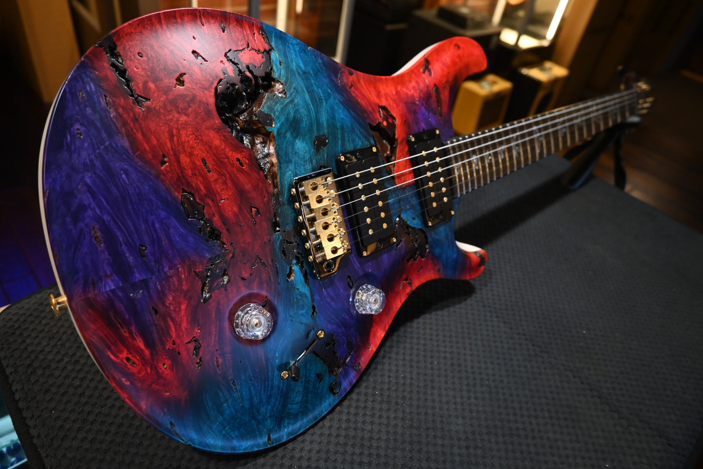 PRS Private Stock Custom 24 Buckeye Burl - Multi-Color Guitar #10499 - Danville Music