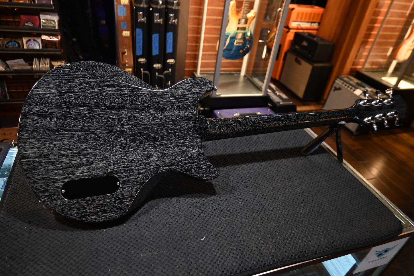 Collings 290 DC-S Left-Handed 2016 - Black Doghair Guitar #4233 - Danville Music