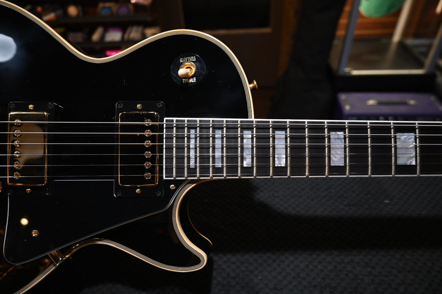 Gibson Custom Shop 1968 Les Paul Custom Reissue Gloss - Ebony Guitar #9218