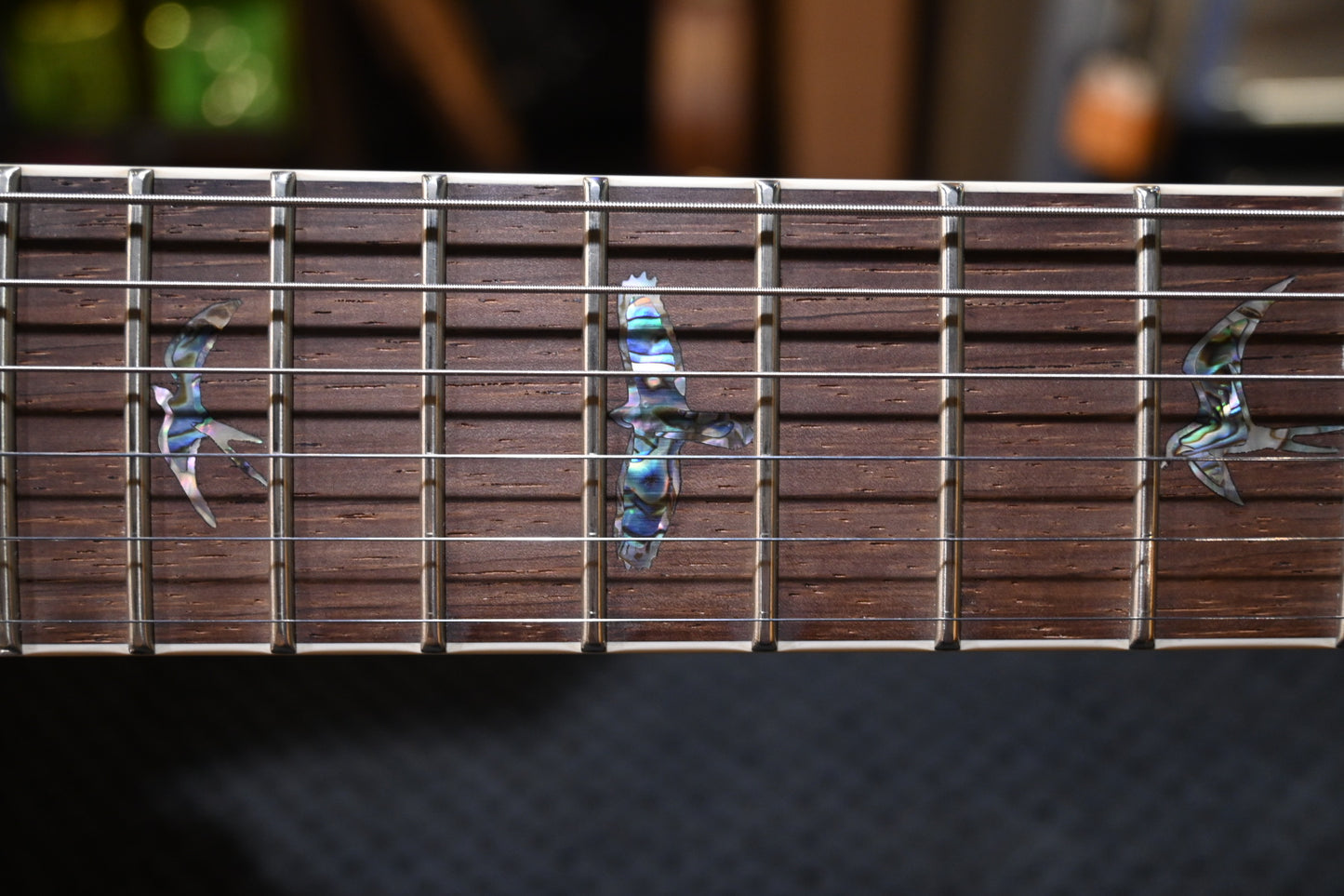 PRS Wood Library McCarty 594 Semi-Hollow Danville Music 35th Anniversary Artist Top - Gold Storm Fade Guitar #2877