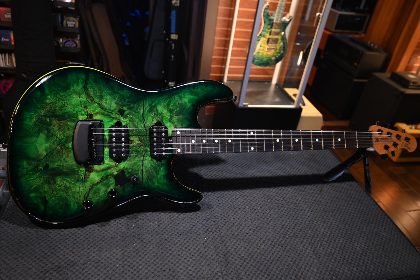 Music Man Jason Richardson Cutlass HT - Kokiri Forest Guitar #0933 - Danville Music