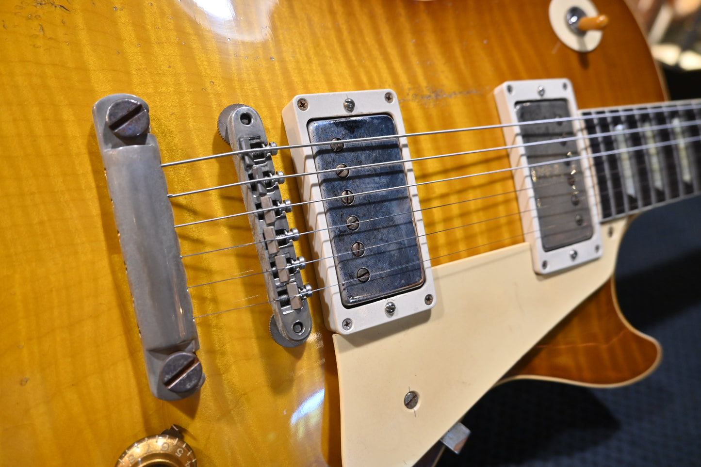 Gibson Custom Shop 1959 Les Paul Standard Reissue Murphy Lab Heavy Aged - Golden Poppy Burst Guitar #1145
