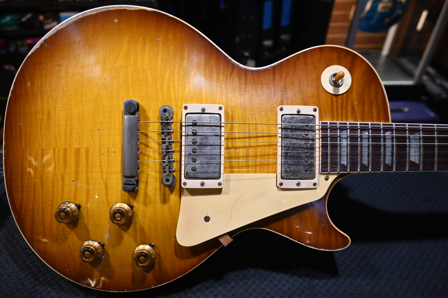 Gibson Custom Shop 1959 Les Paul Standard Reissue Murphy Lab Heavy Aged - Golden Poppy Burst Guitar #2384 - Danville Music