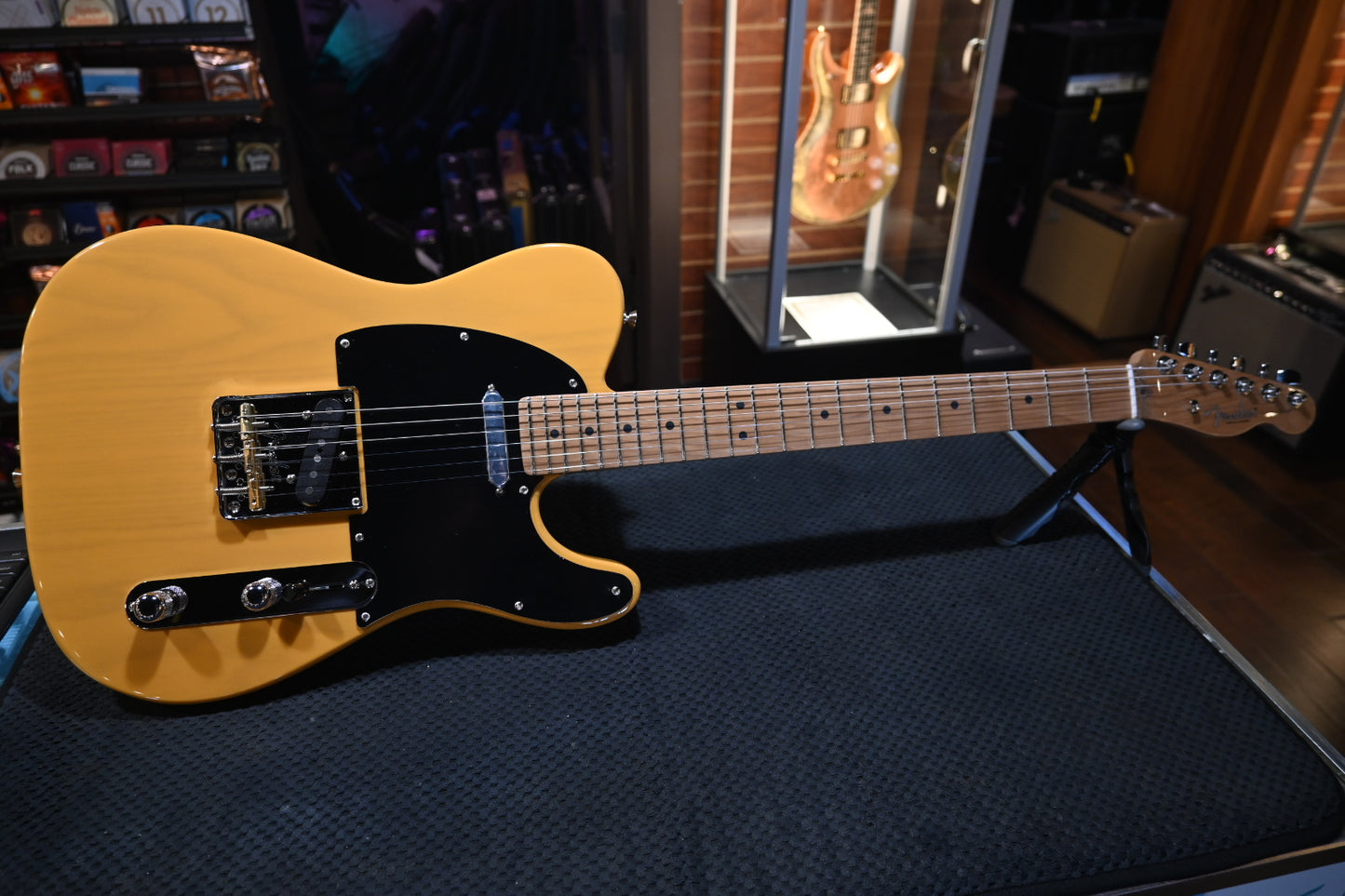 Fender Dealer Exclusive American Professional II Roasted Maple Neck Custom Shop Pickups - Butterscotch Blonde #3659 - Danville Music