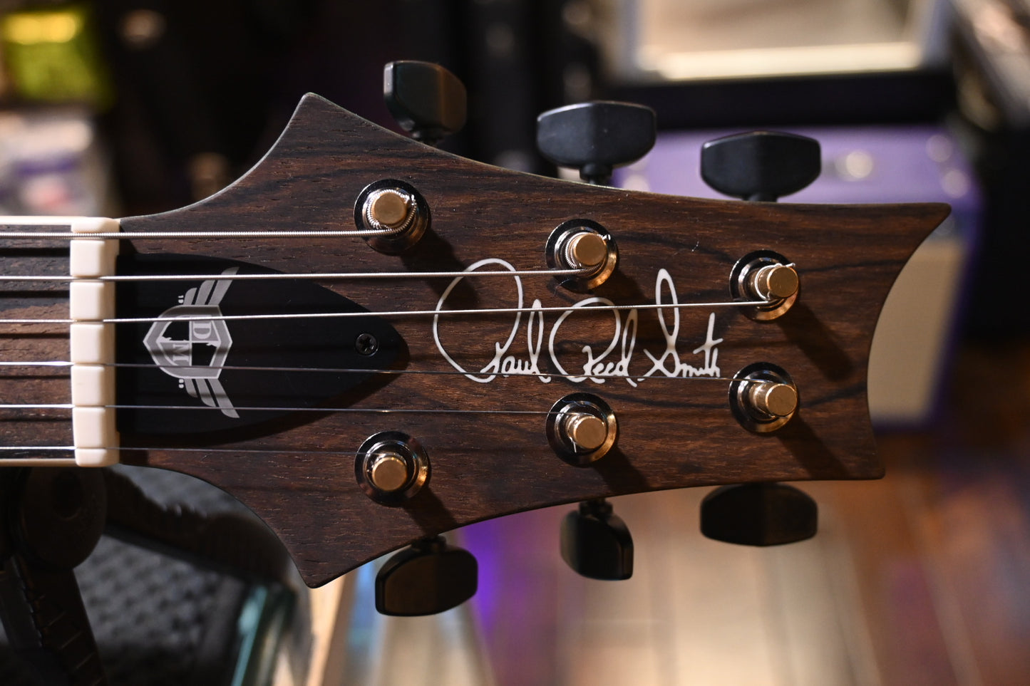 PRS Wood Library McCarty 594 Semi-Hollow Danville Music 35th Anniversary Artist Top - Bahamian Blue Guitar #8198 - Danville Music