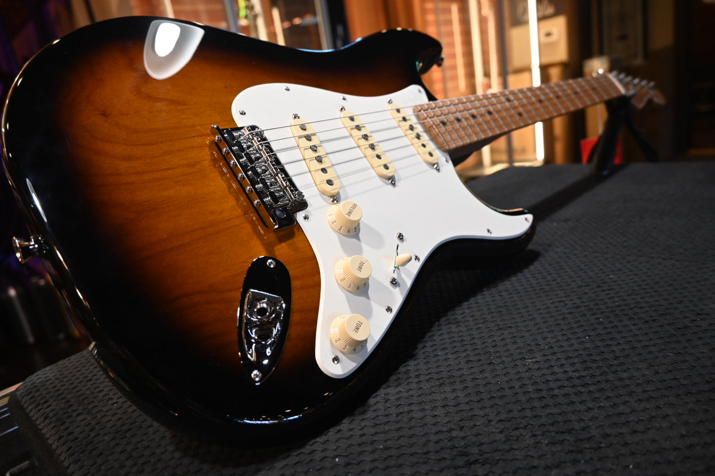 Fender Dealer Exclusive American Professional II Stratocaster Roasted Maple Neck Custom Shop Pickups - 2-Color Sunburst Guitar #3469 - Danville Music