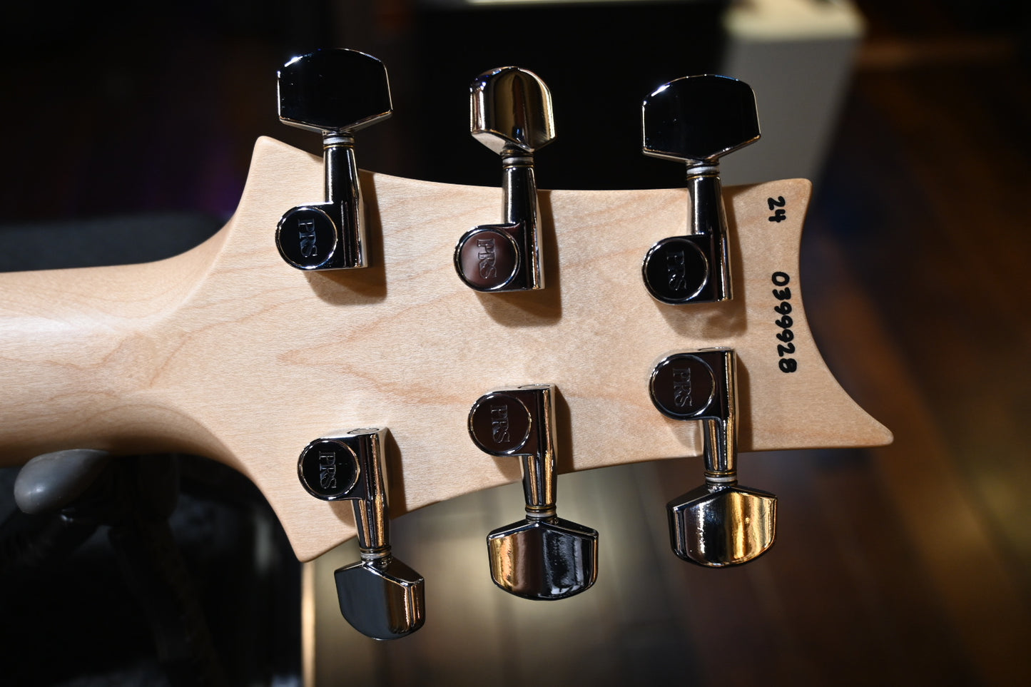 PRS CE 24-08 Swamp Ash Limited Edition - McCarty Tobacco Sunburst Satin Guitar #9928 - Danville Music