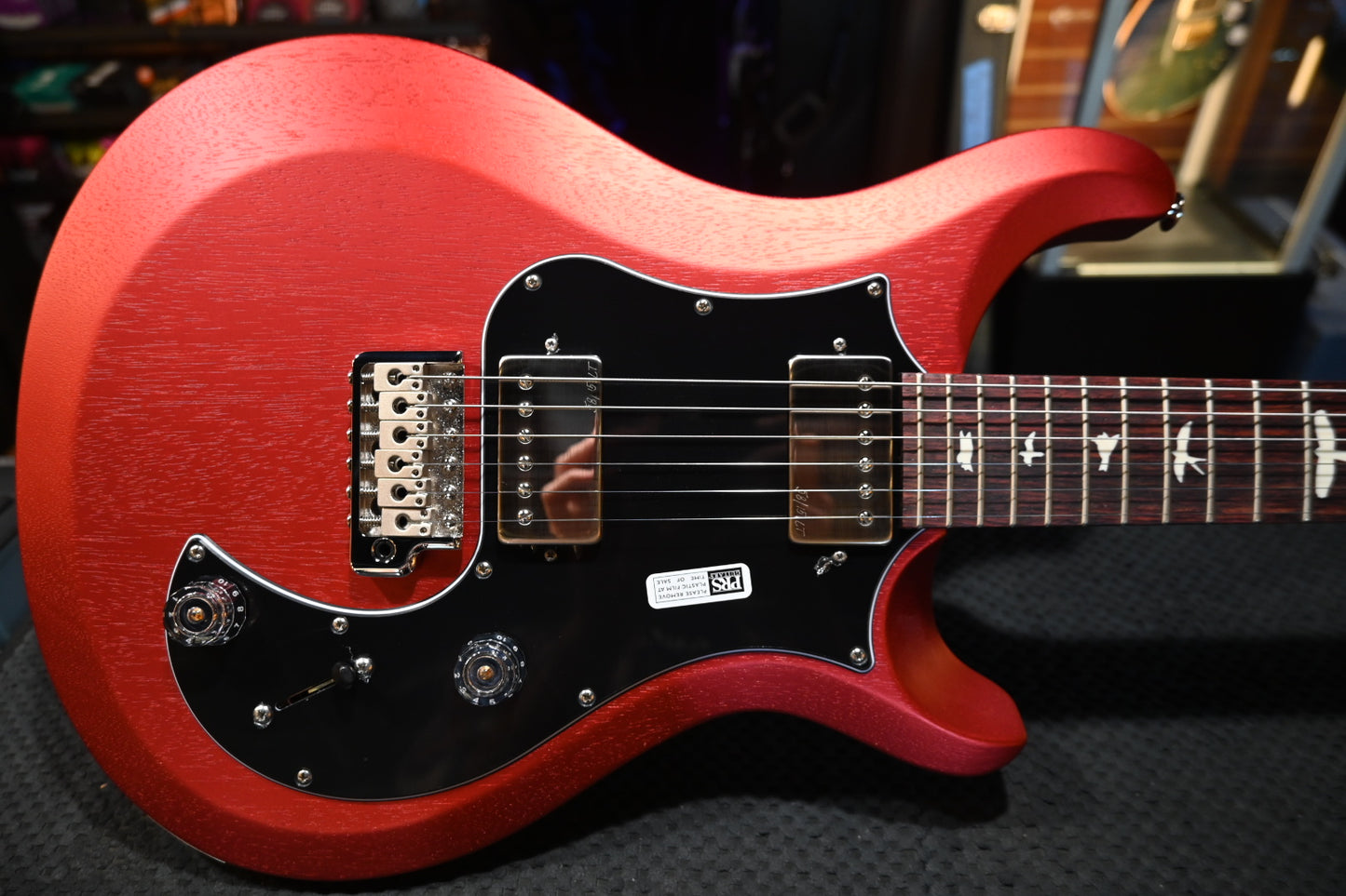 PRS S2 Standard 22 Satin - Red Apple Metallic Guitar #1463 - Danville Music