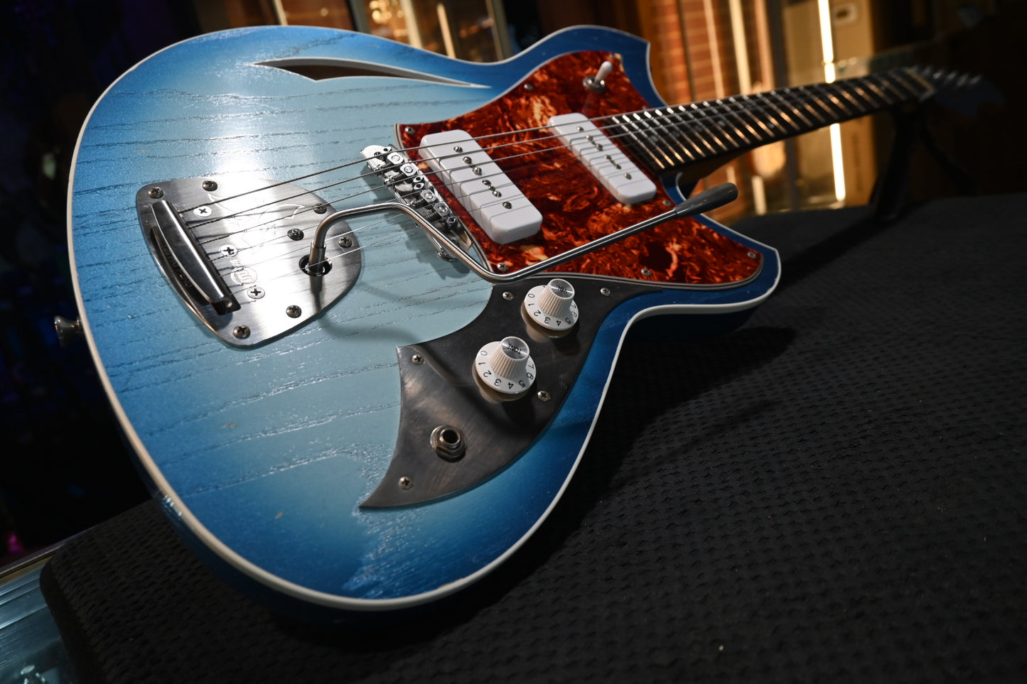 Novo Nucleus Miris J - Lake Sonic Burst Guitar #5325