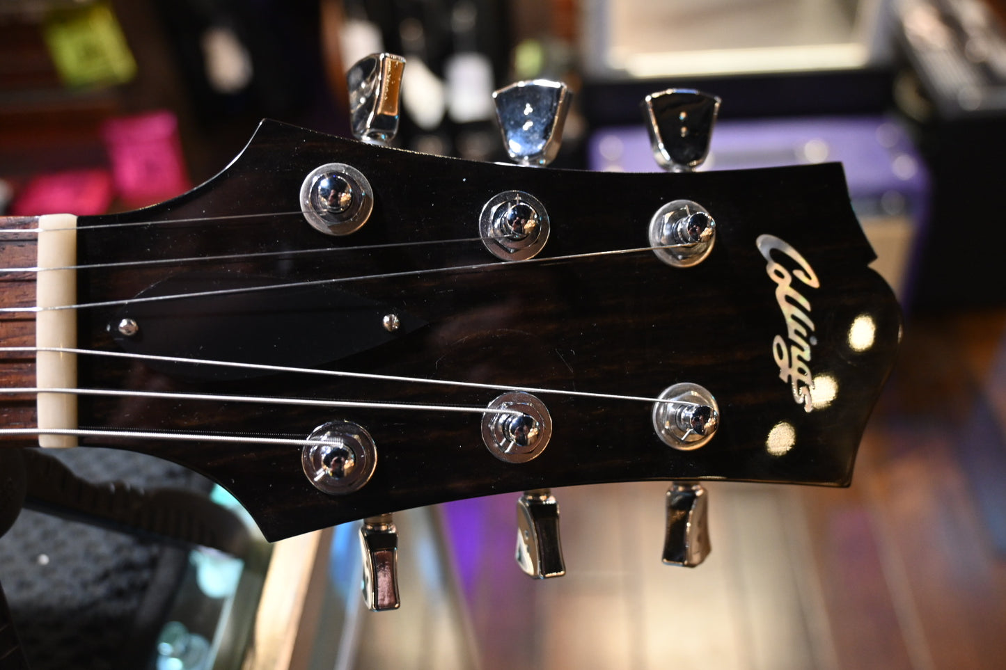 Collings 290 DC-S Left-Handed 2016 - Black Doghair Guitar #4233 - Danville Music