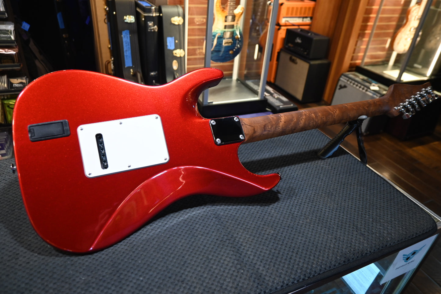 Suhr Pete Thorn Signature Series Traditional 90 - Candy Apple Red Guitar #9365 - Danville Music
