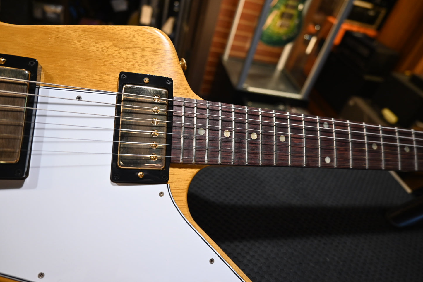 Gibson Custom Shop 1958 Korina Explorer White Pickguard - Natural Guitar #1628