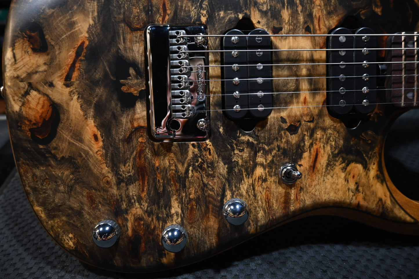 Music Man BFR JP15 - Butterscotch Burl Guitar #0092 - Danville Music