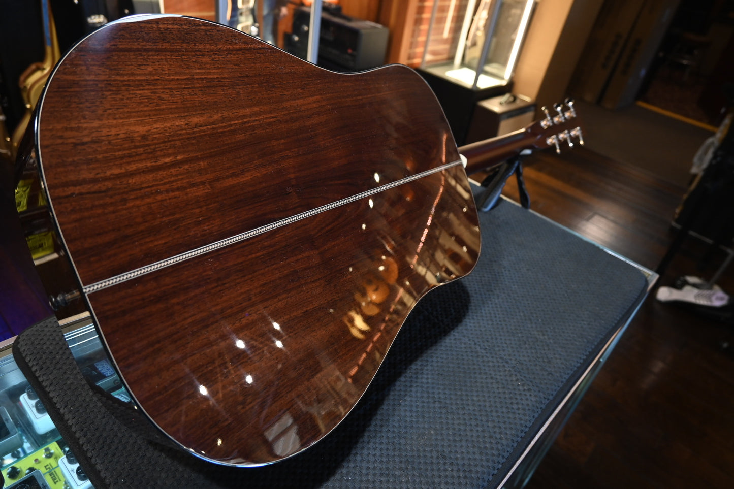 Santa Cruz Model D Bearclaw German Spruce/Bryn Athyn Rosewood Guitar #7986