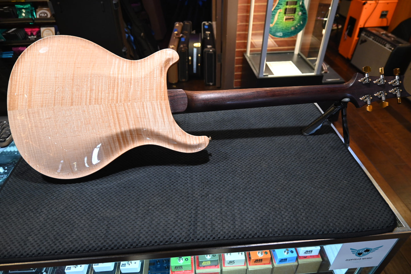 PRS Wood Library Hollowbody II Piezo Rosewood Neck - Natural Guitar #4367 - Danville Music