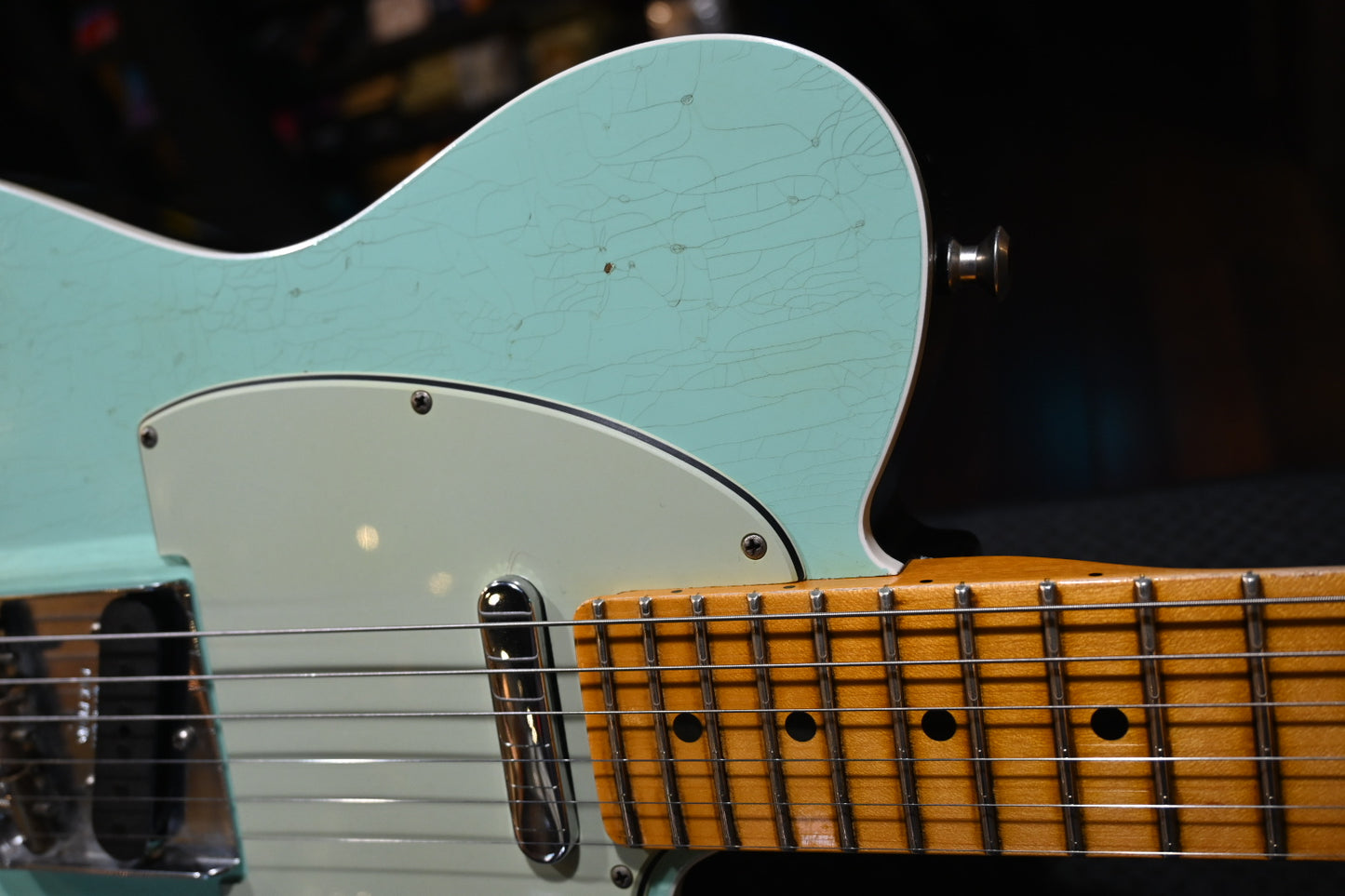 Fender Custom Shop Postmodern Telecaster Journeyman 2018 - Surf Green Guitar #0895 - Danville Music