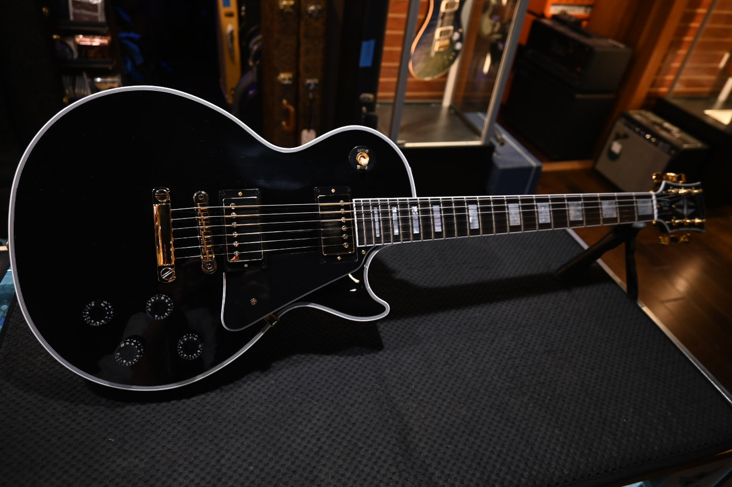 Gibson Custom Shop Les Paul Custom - Ebony Guitar #1288 - Danville Music