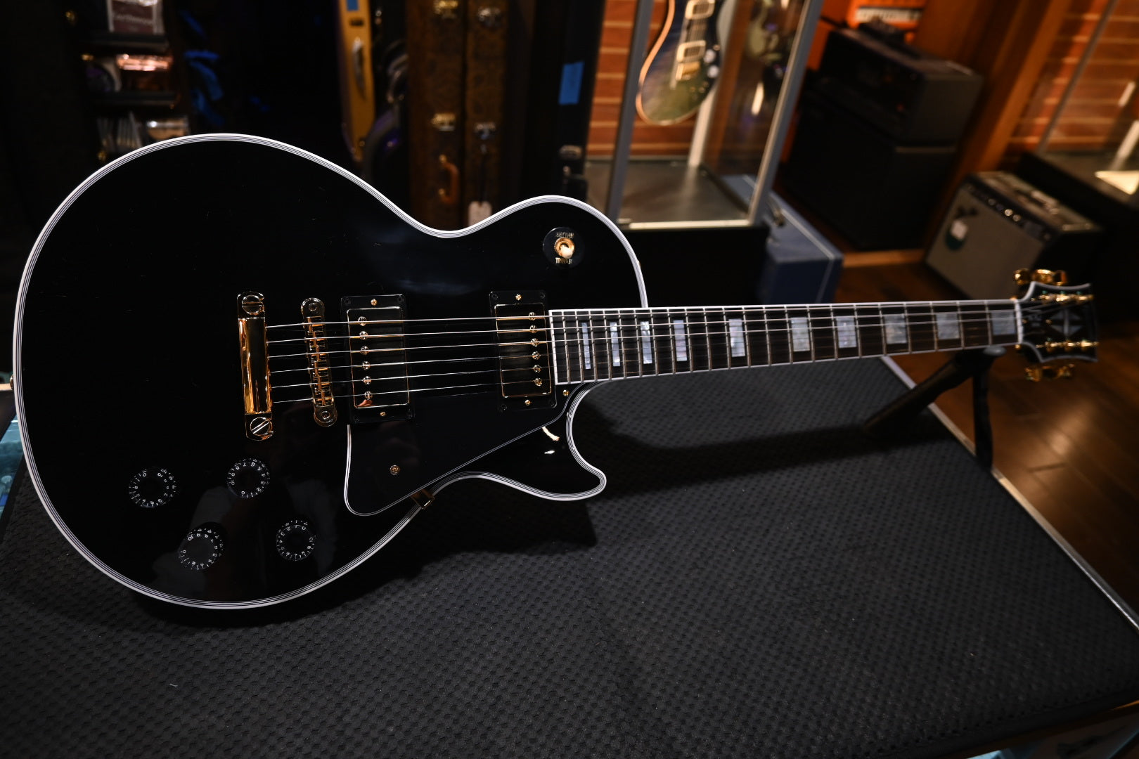 Gibson Custom Shop Les Paul Custom - Ebony Guitar #1288 - Danville Music