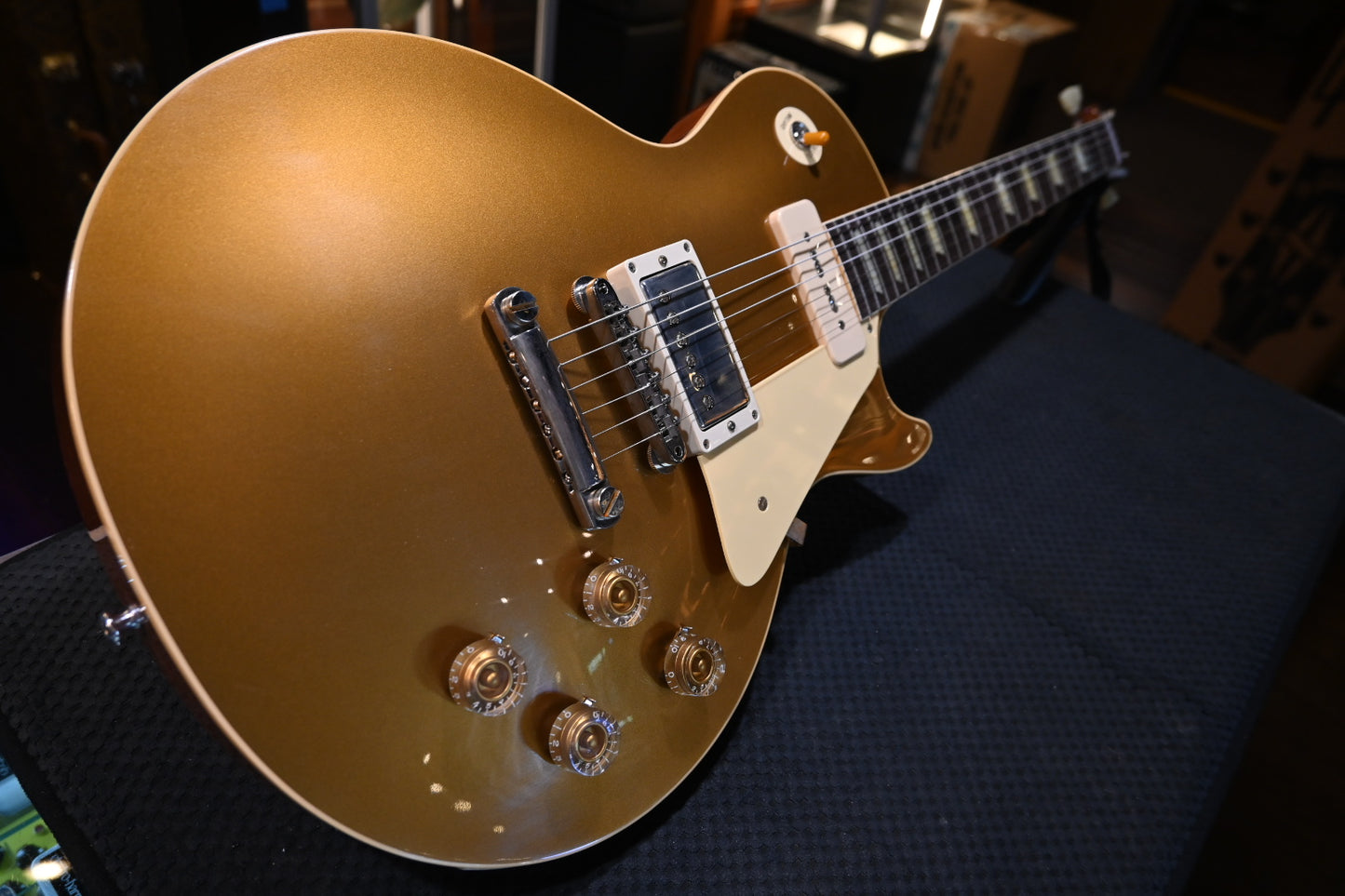 Gibson Custom Shop 1956 Les Paul Standard Reissue Goldtop VOS PSL - Double Gold Guitar #5109