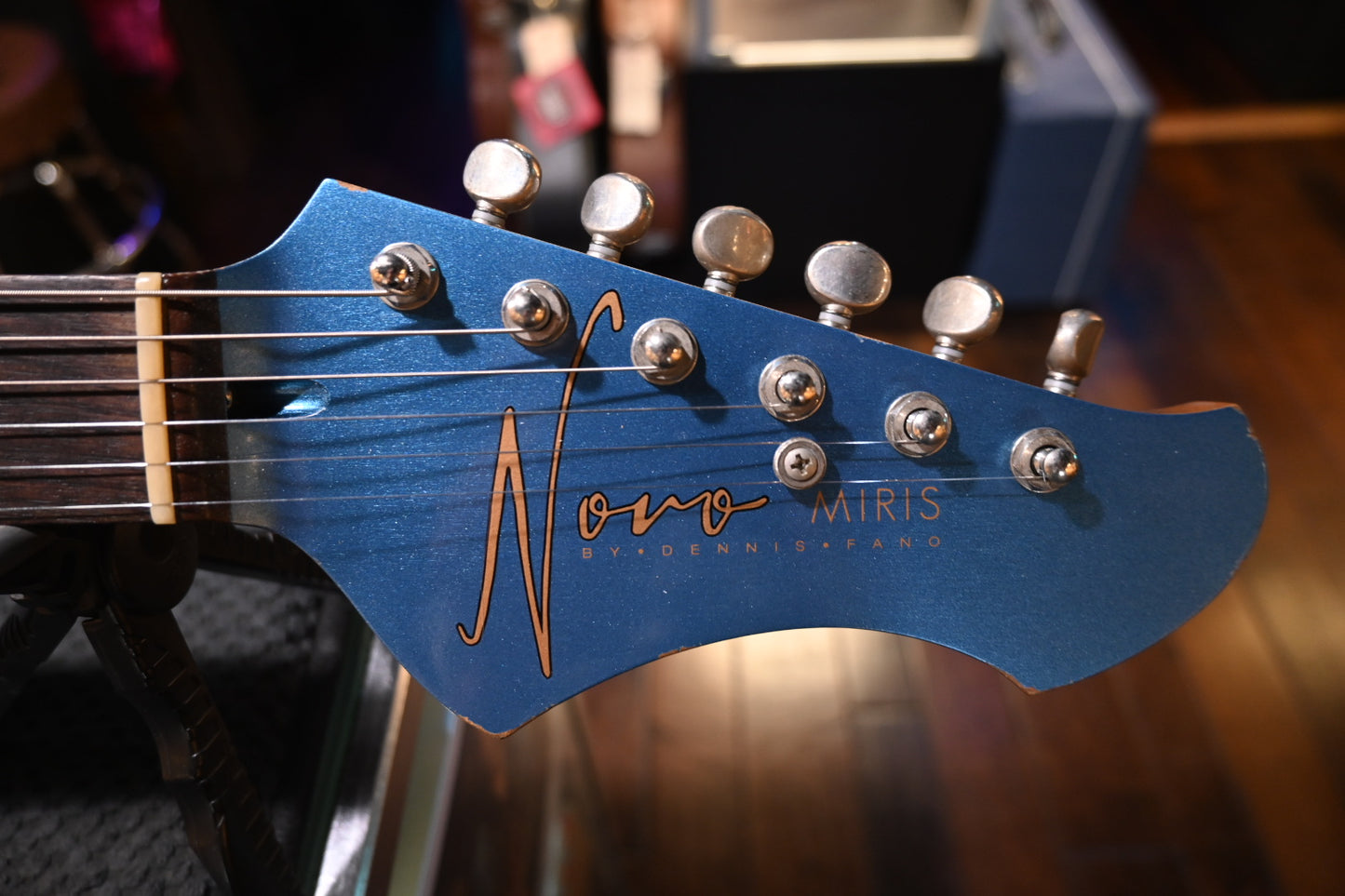 Novo Nucleus Miris J - Lake Sonic Burst Guitar #5325