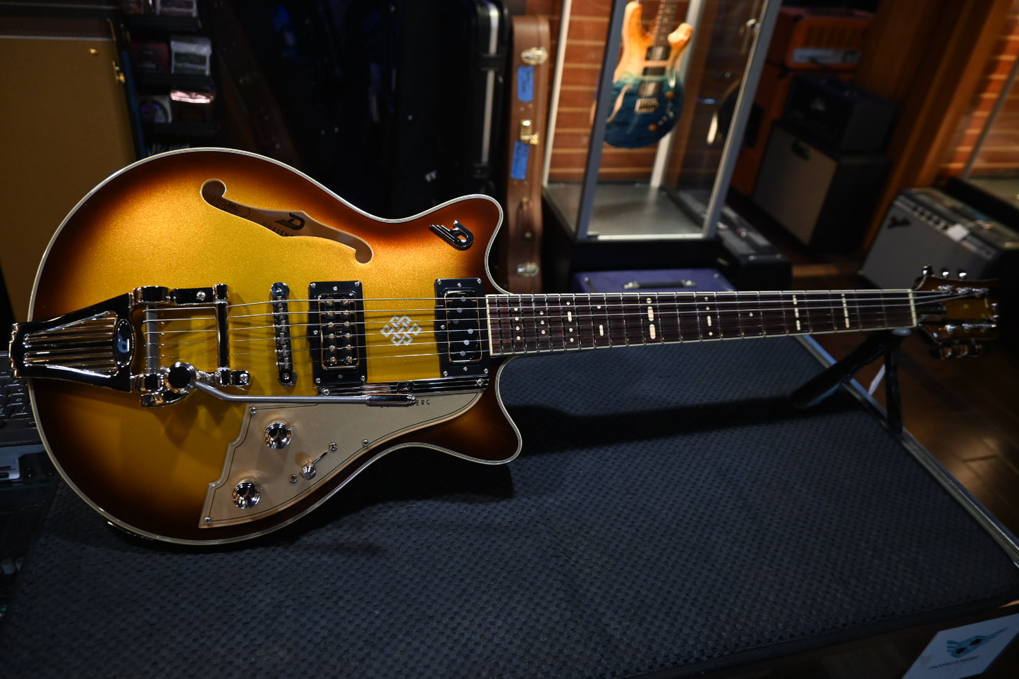 Duesenberg Alliance Series Joe Walsh Signature - Gold Burst Guitar #2140