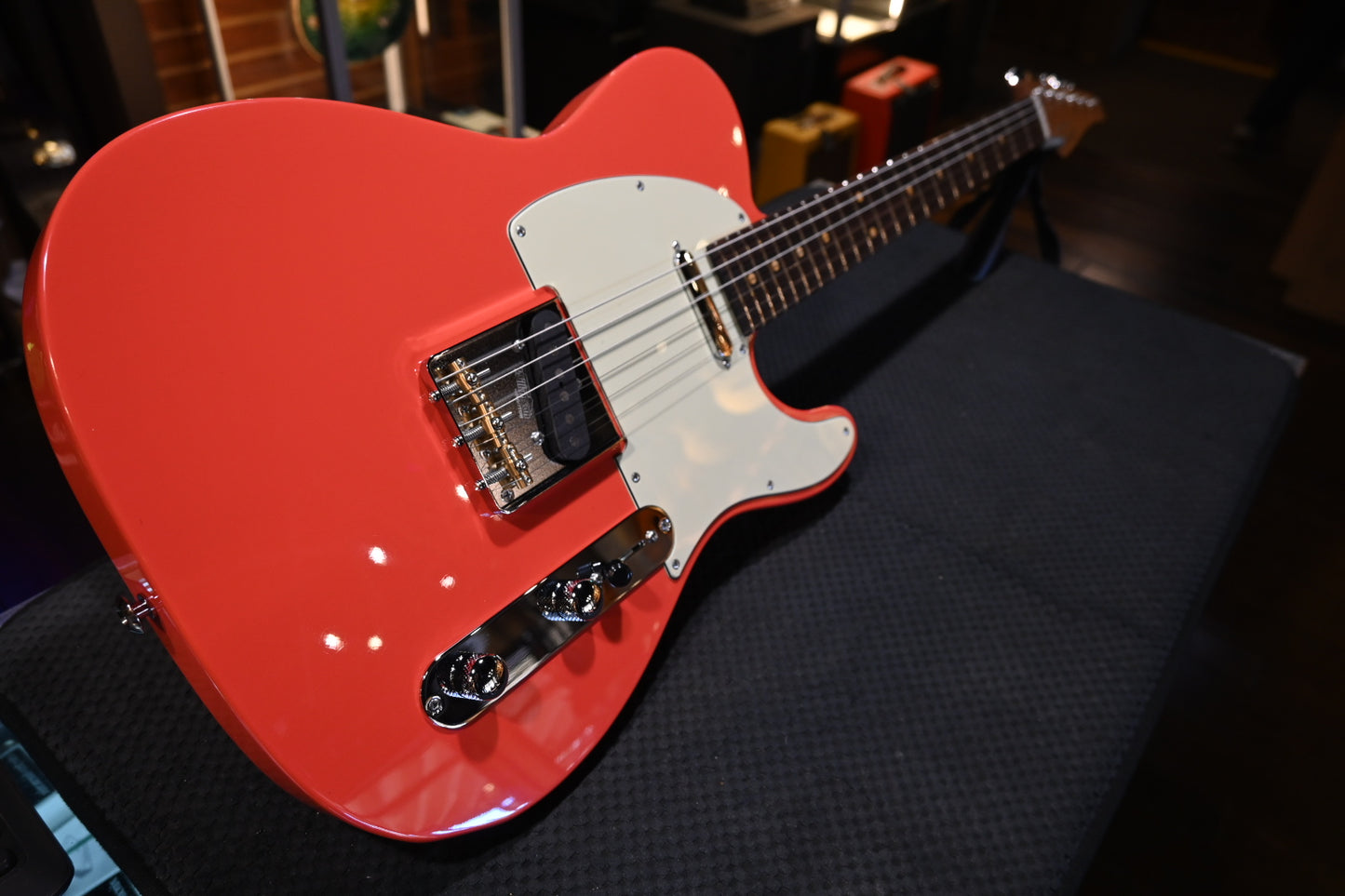 Suhr Classic T Vintage LE - Fiesta Red Guitar #4702 - Danville Music