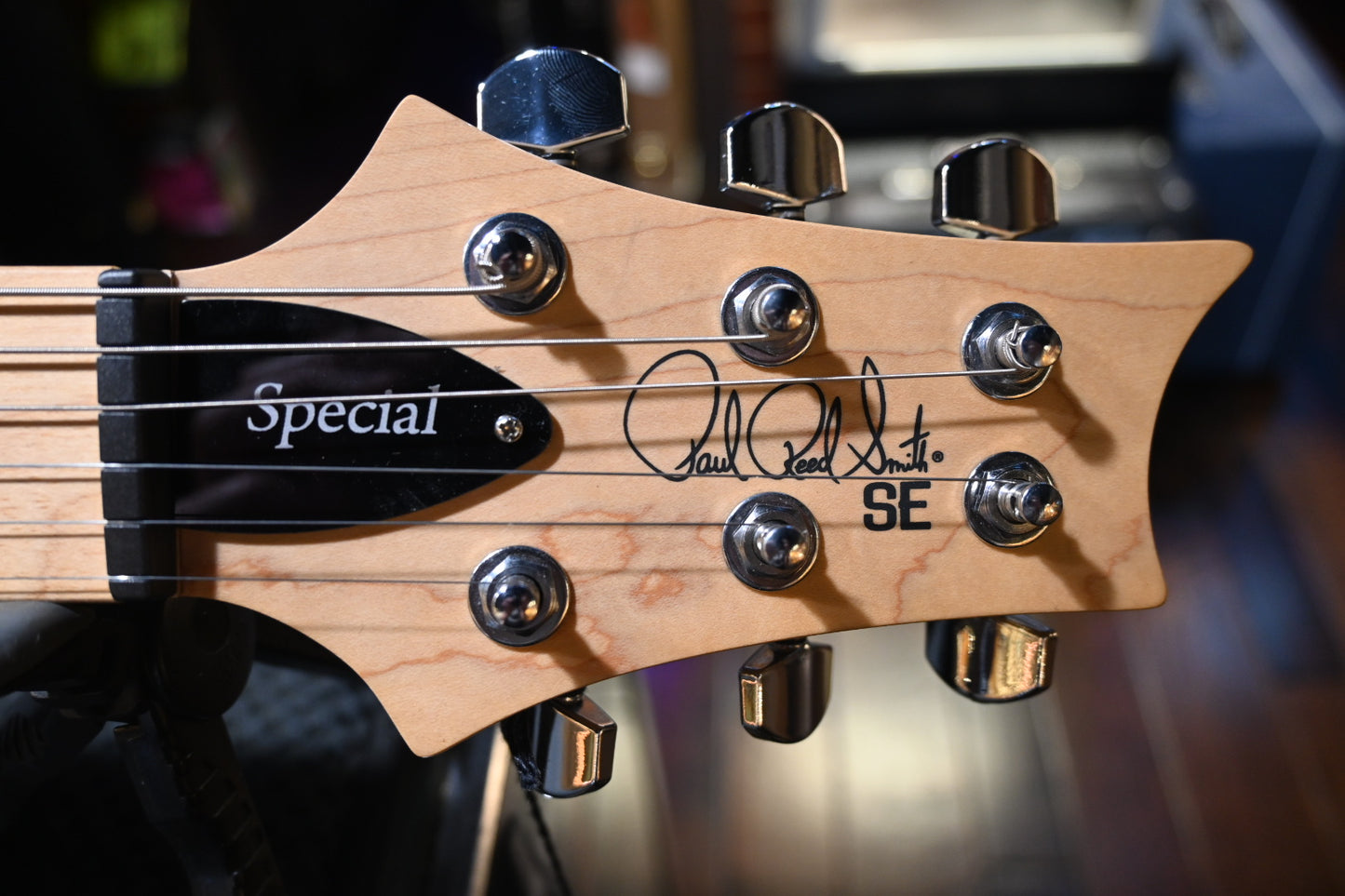 PRS SE Swamp Ash Special - Iri Blue Guitar #7884 - Danville Music