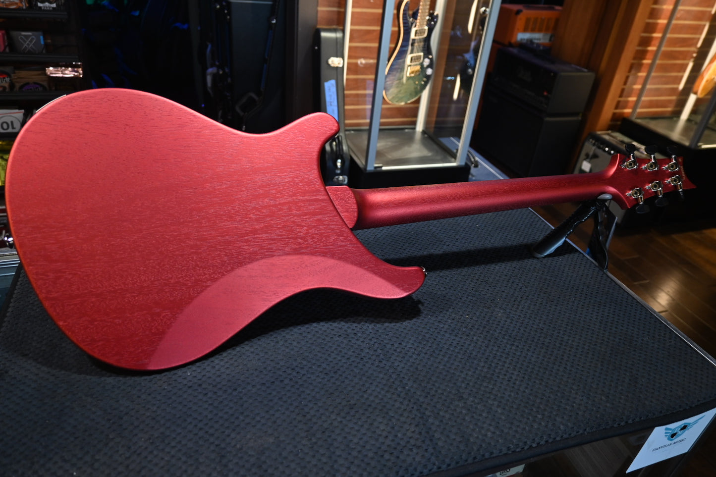 PRS S2 Vela Satin - Red Apple Metallic Guitar #1772 - Danville Music