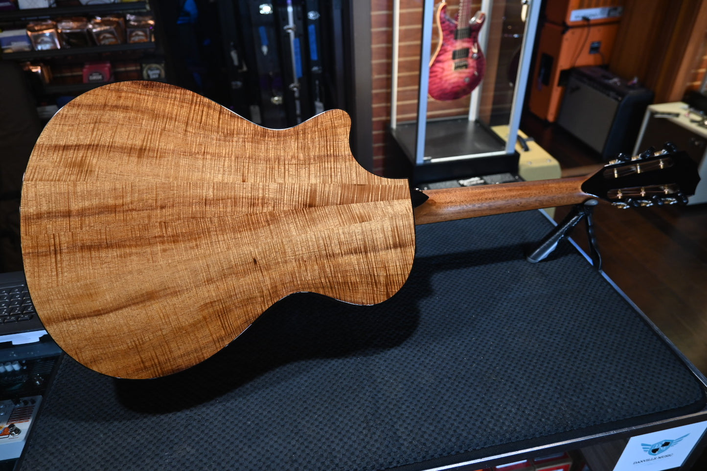 Taylor Custom GC 12-Fret Grand Concert Catch #32 Sinker Redwood/Master Grade Koa Guitar #4121 - Danville Music