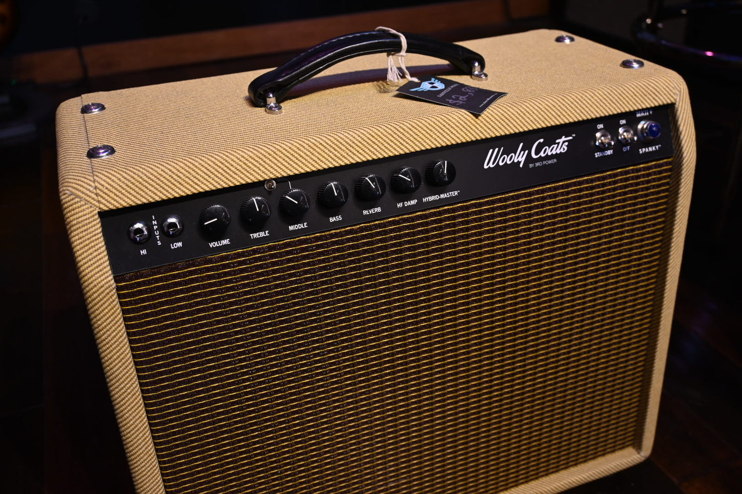 3rd Power Wooly Coats Spanky MKII+ - Fender Tweed/Oxblood Grill Guitar Amp #1500 - Danville Music