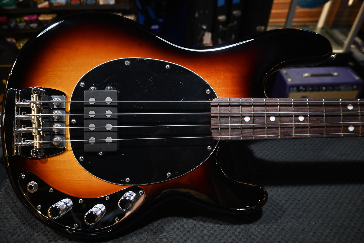 Music Man Pino Palladino Fretted - 79 Burst Bass #0794 - Danville Music