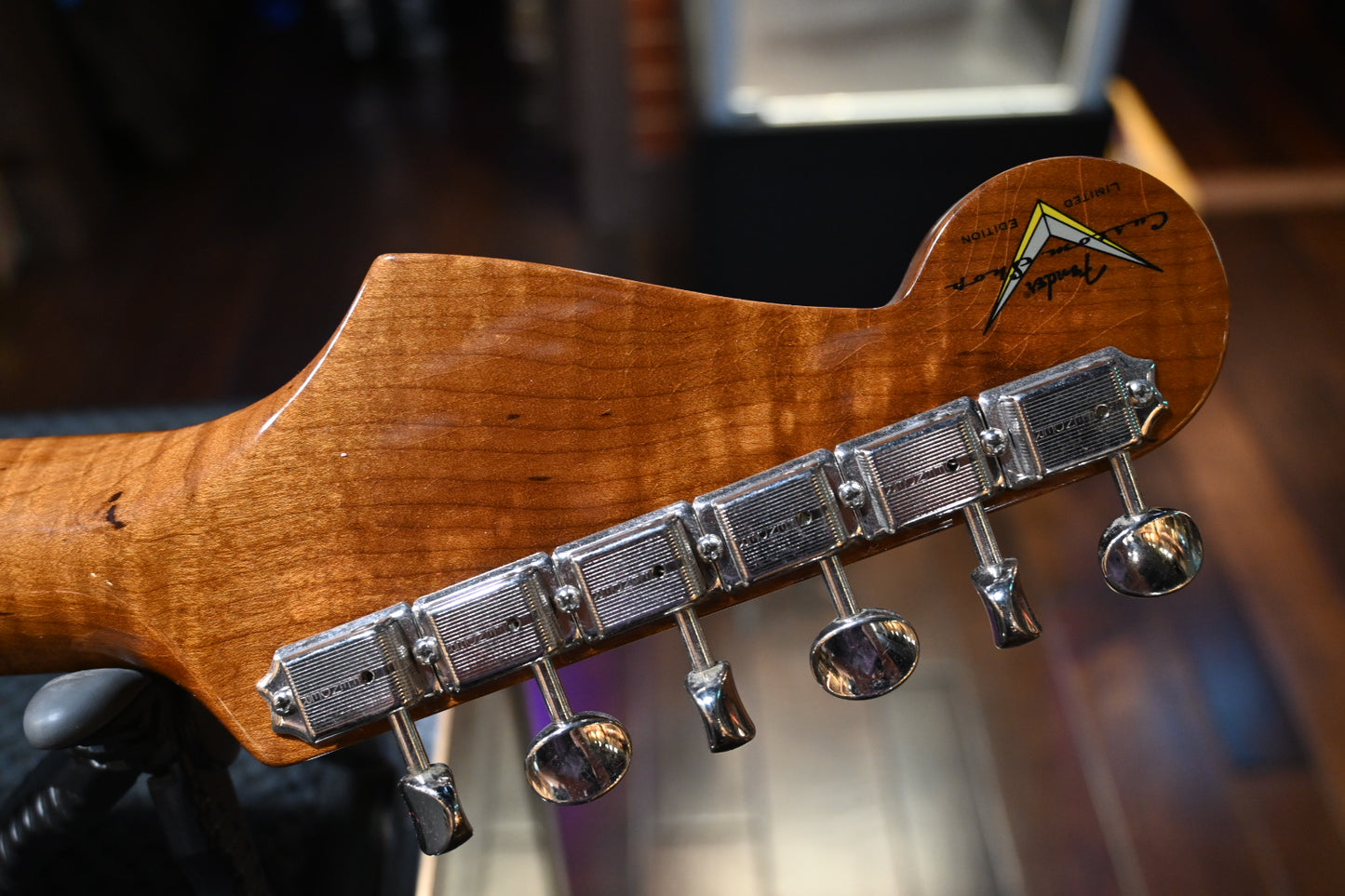 Fender Custom Shop LTD Roasted ‘50s Stratocaster Deluxe Closet Classic - Wide Fade Chocolate 2-Tone Sunburst Guitar #0590 - Danville Music