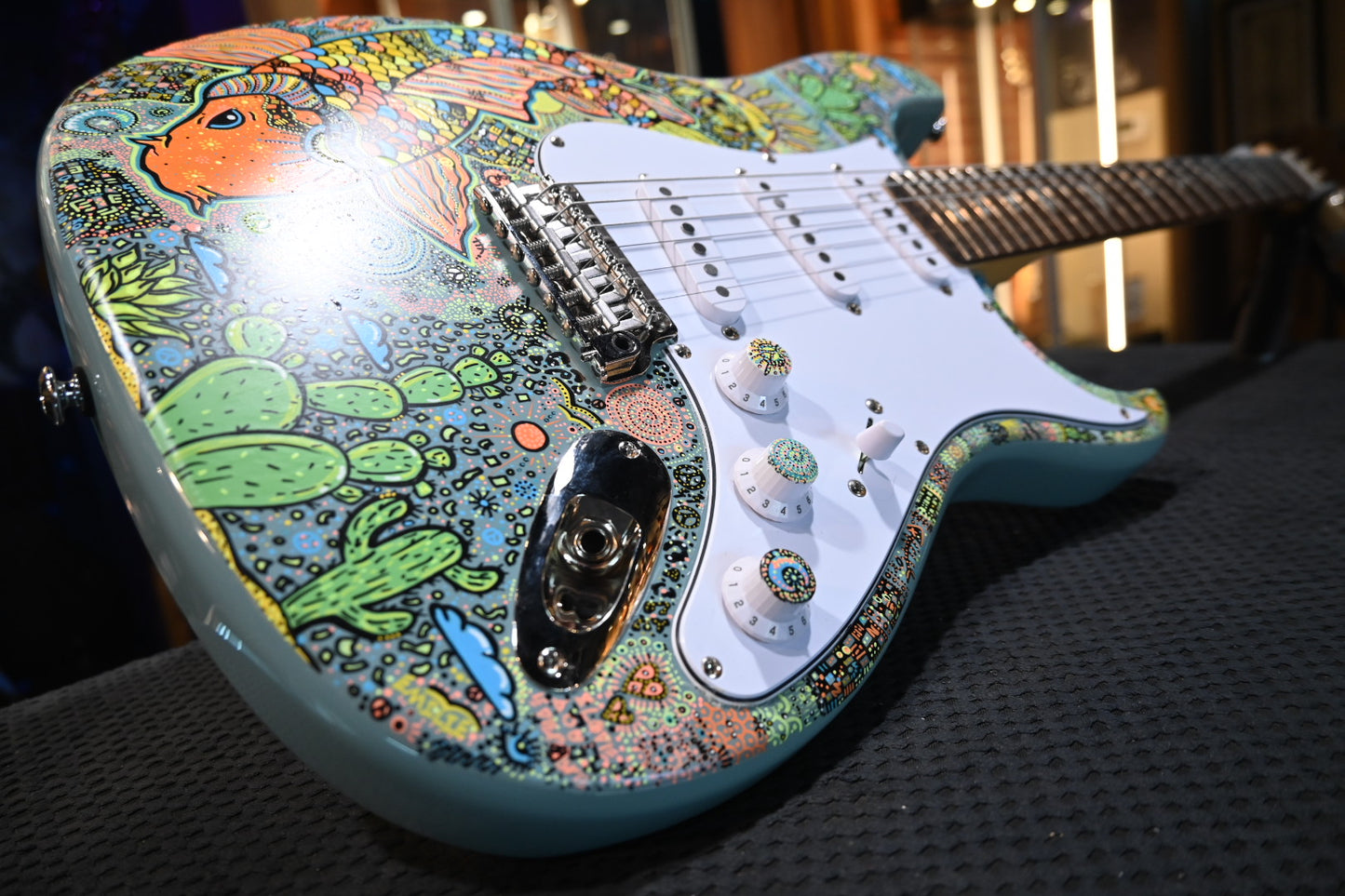 PRS SE Silver Sky Danville Music X Rosati “Desert Dreams” Edition - Stone Blue Guitar #2065 - Danville Music