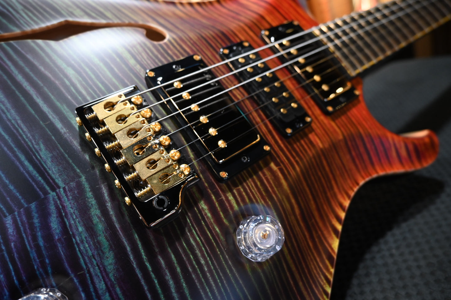 PRS Private Stock Special Semi-Hollow - Zombie Fade Satin Guitar #10776 - Danville Music